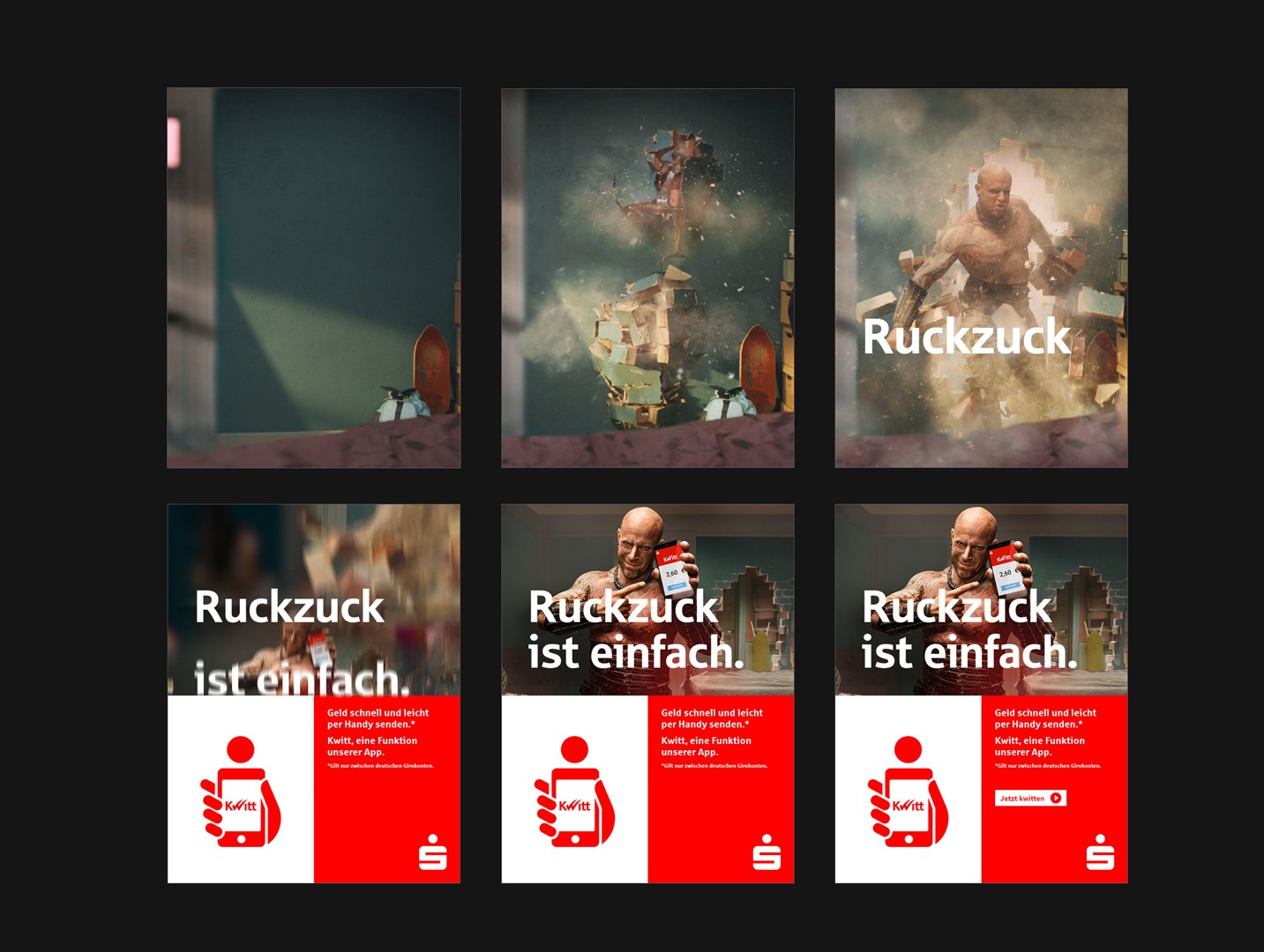 Family standing in a lush green field with tractor.