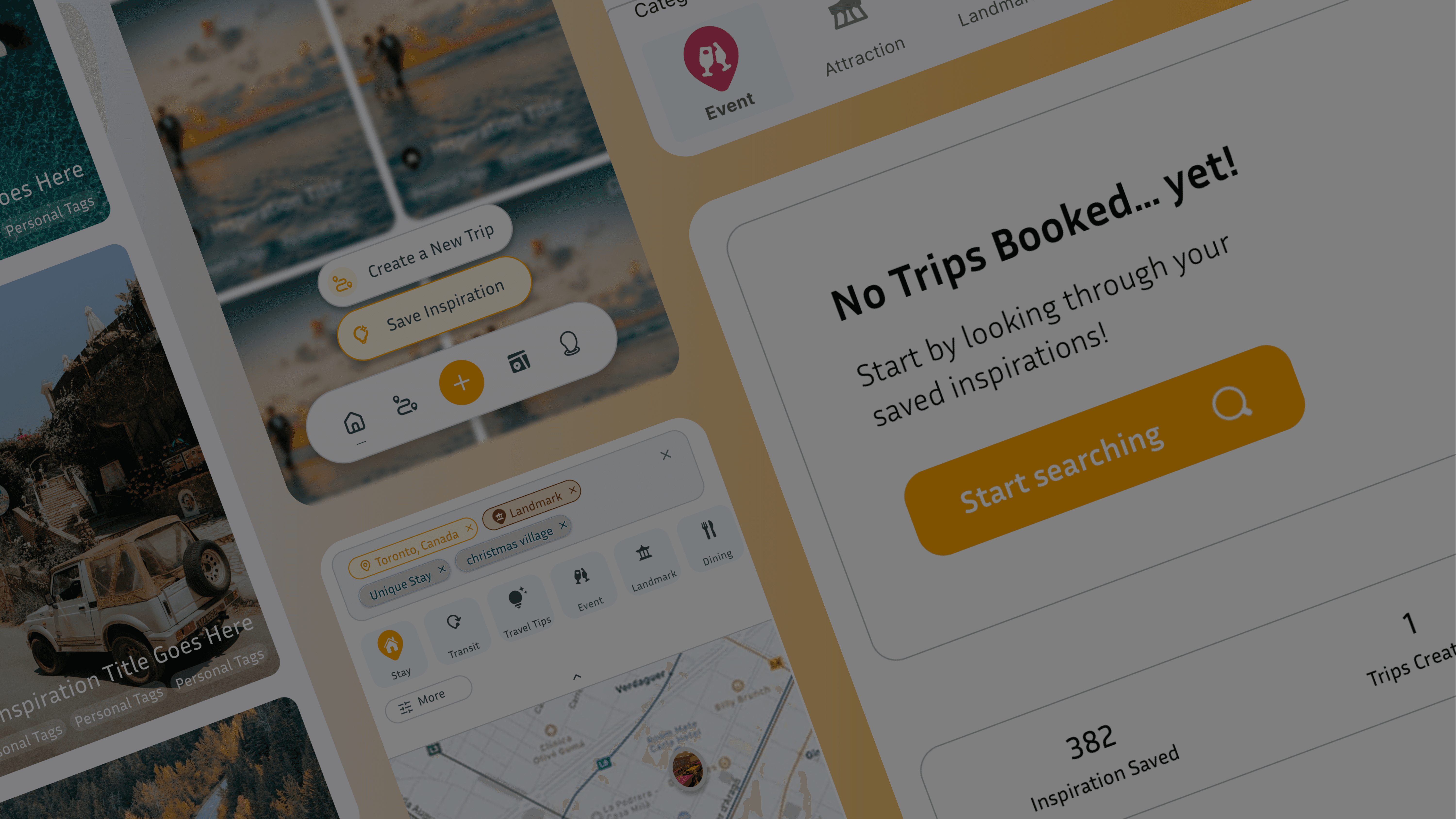 Landing Page for Travel Site