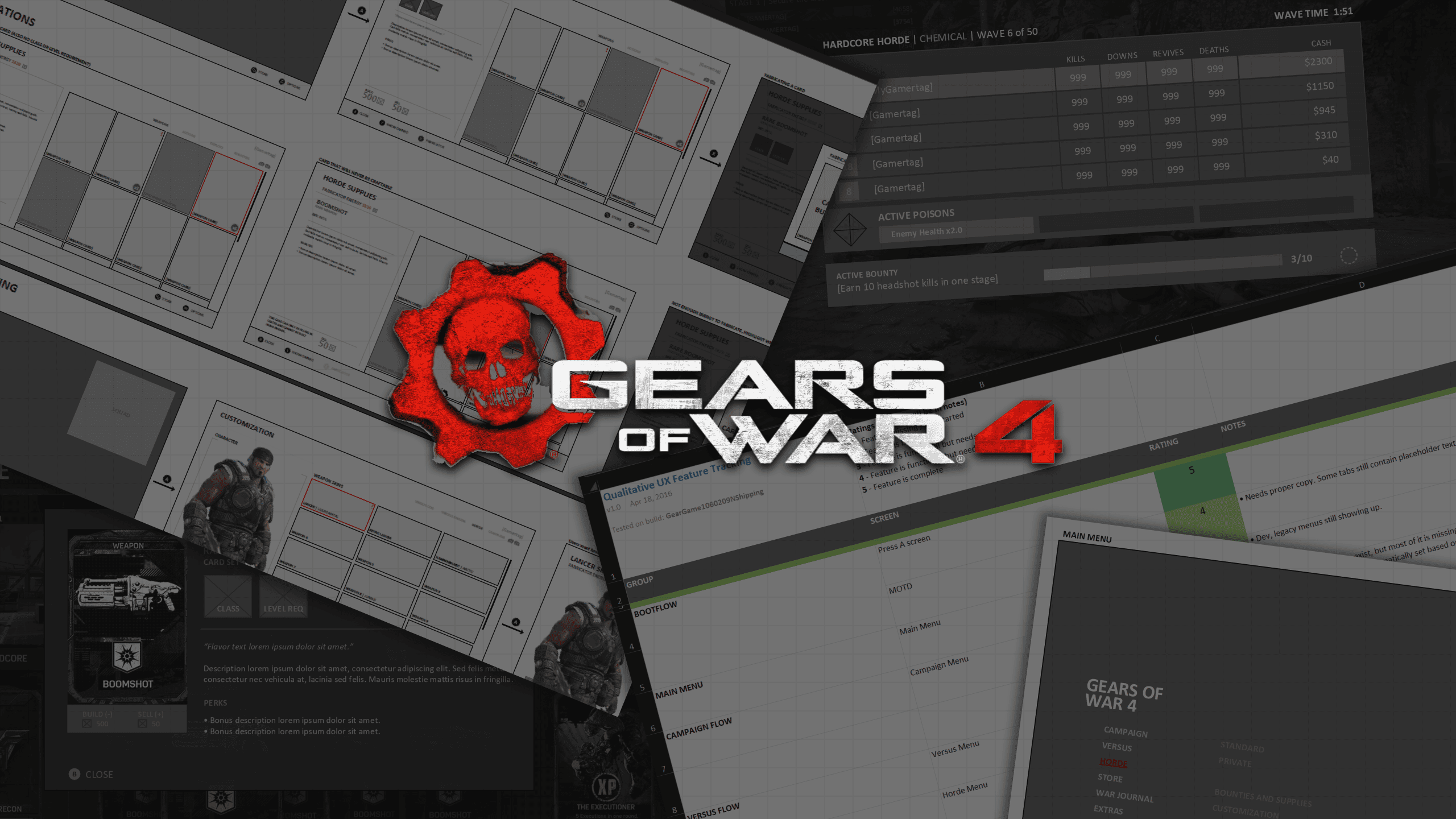 Gears of War 4 case study cover image