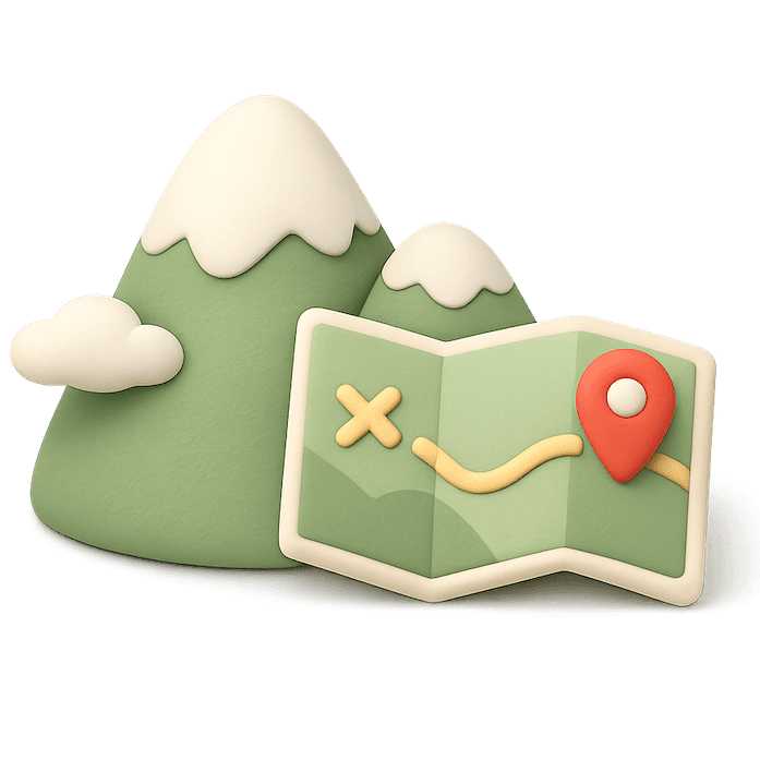 The mountain and the map