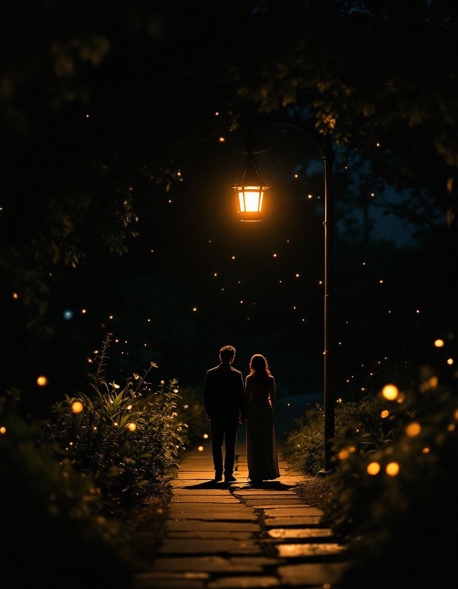 A lantern on the path home