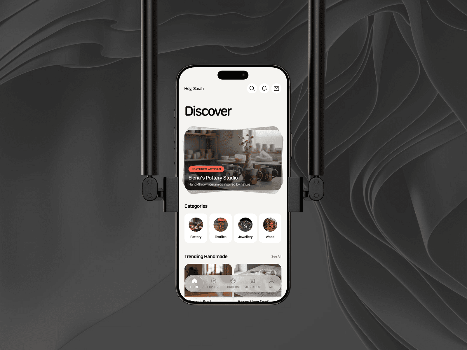 Craft Market marketplace app shot