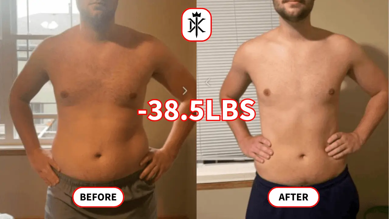  Default Kings Before and After Weight Loss Trasnformation Photo