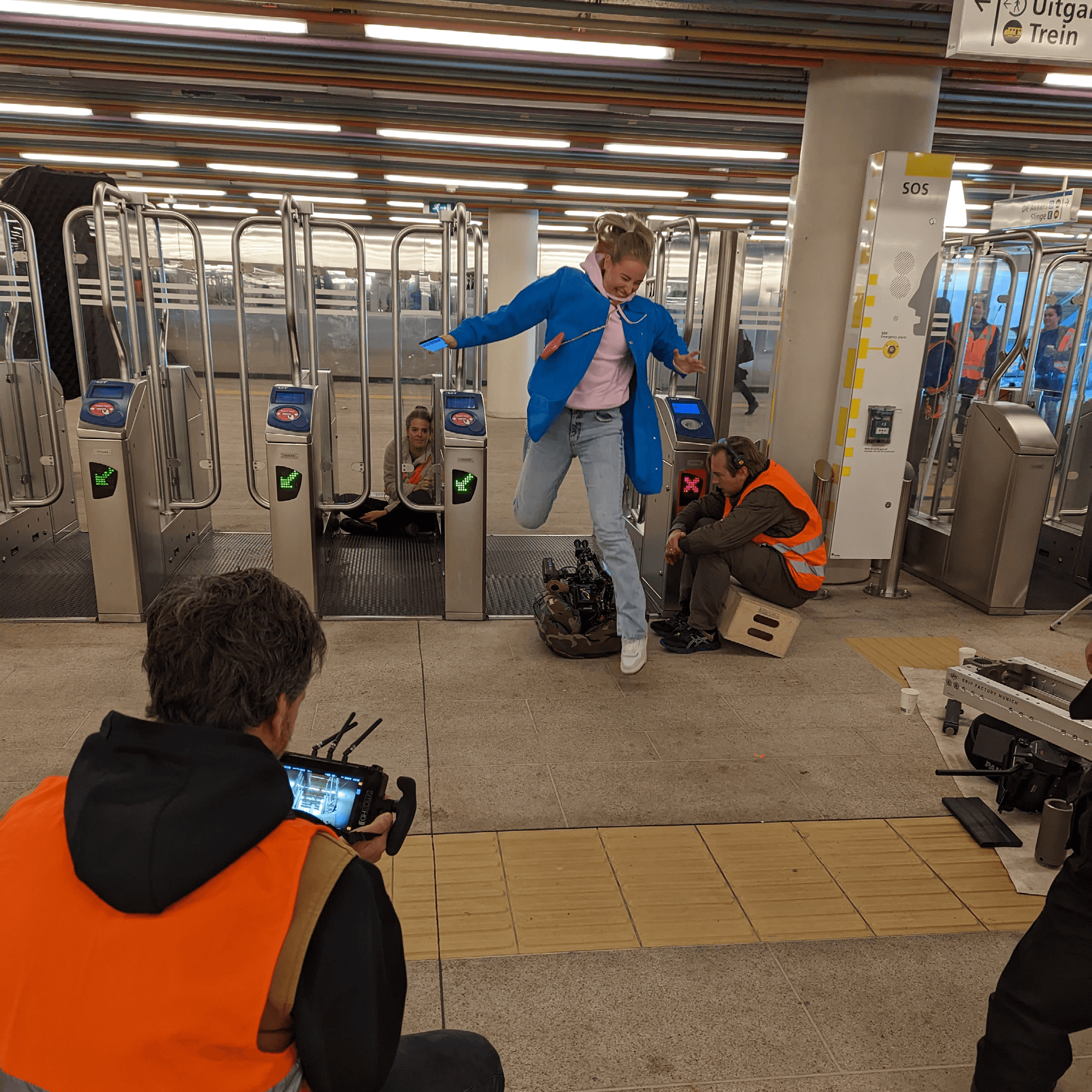 OVpay TV commercial shoot