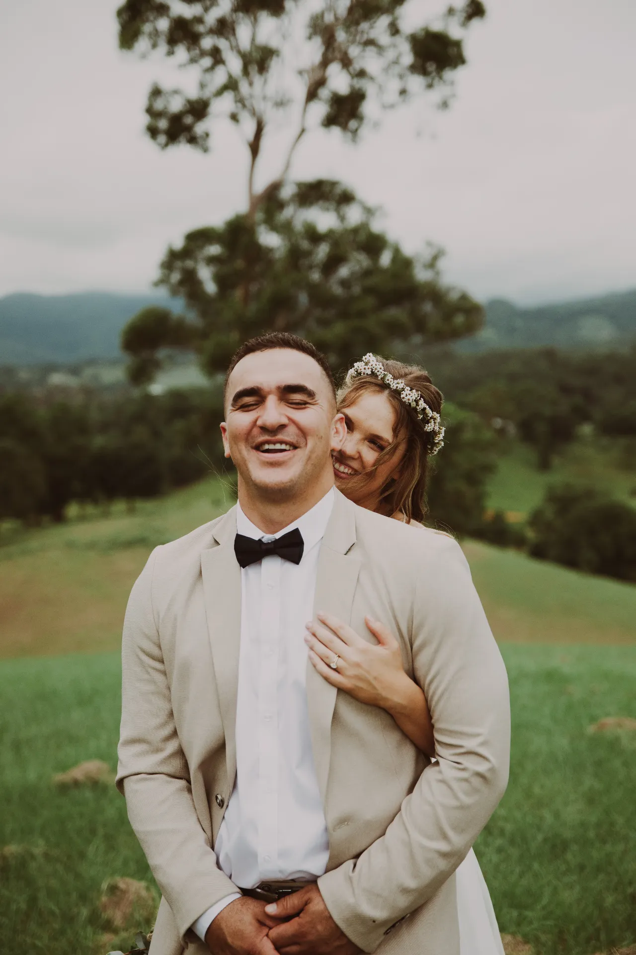 woman in white wedding dress