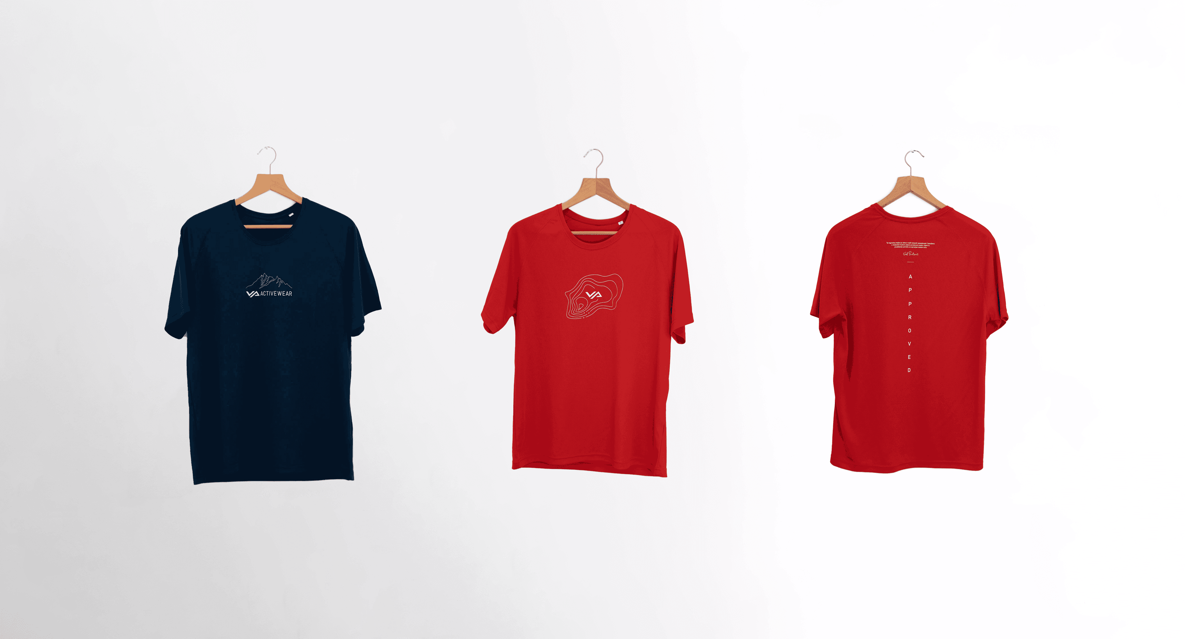 VP Activewear tee collection