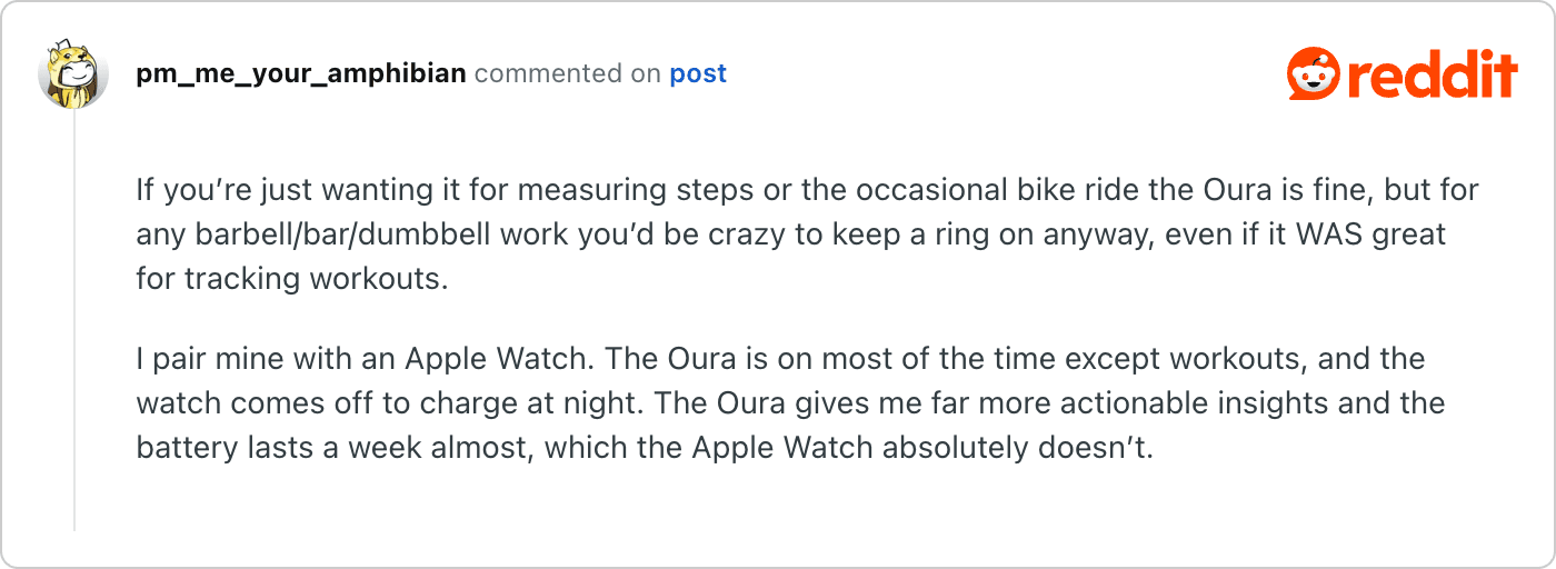 Post on Reddit