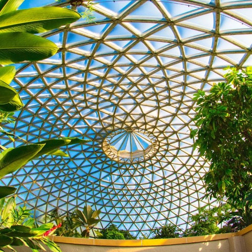 Tropical Dome in Botanic Gardens