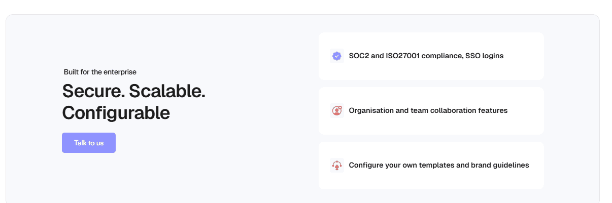 Key features of Trupeer