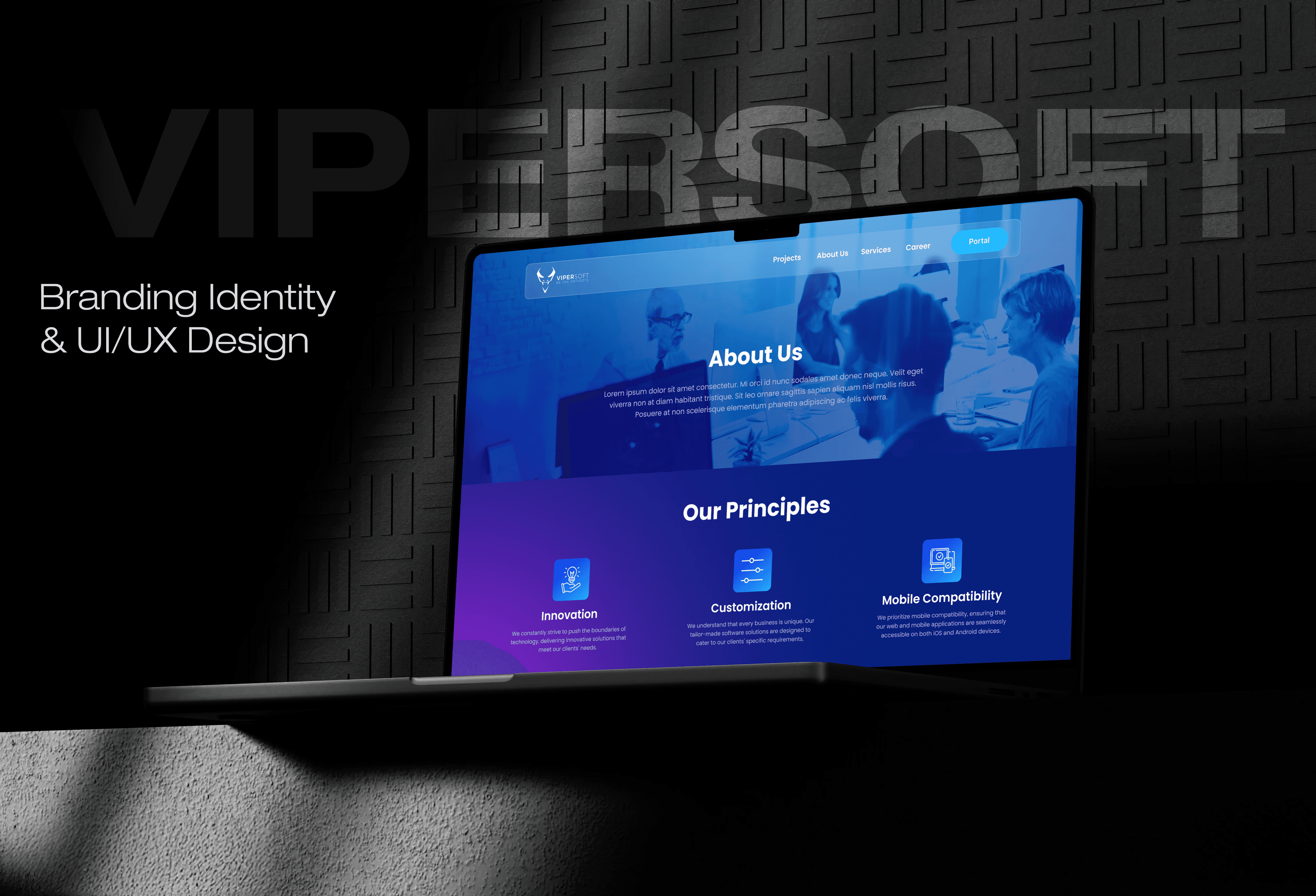 Transforming ViperSoft's Brand and UI/UX