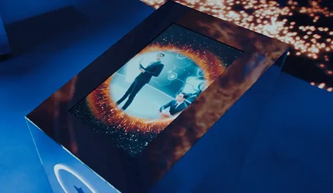 Universe of the Future — AI exhibition concept and immersive experience, generative content by Boris Kislitsin
