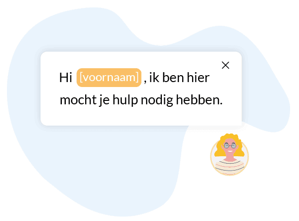 an example of a message from the chatbot