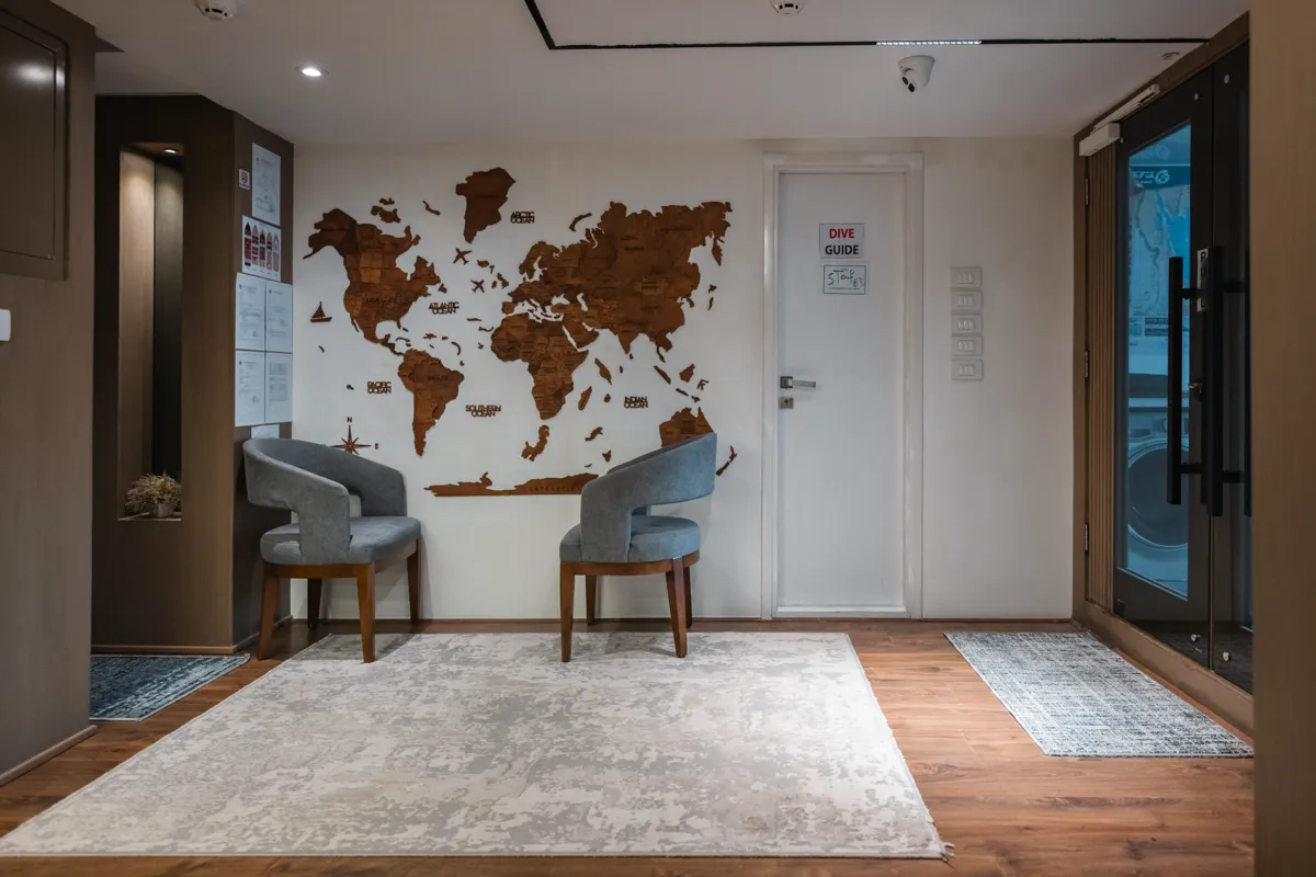 Лаундж зона на Sea Fox