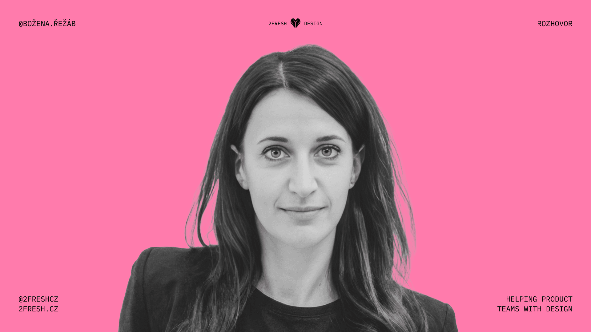 2FRESH Design Podcast - Božena Řežáb - cover