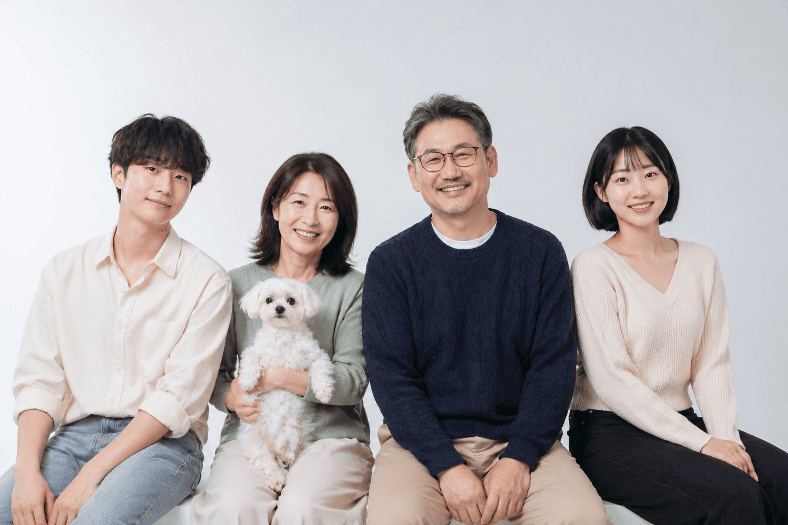 광명 가족사진 스튜디오 추천 | 낭만별비스튜디오의 자연스러운 기록