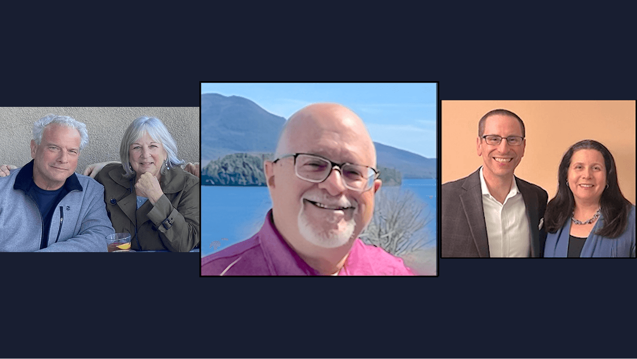 From left: DANA & LINDA MANDEL, JEAN “BUZZ” ROSENTHAL, EDWARD “TED” WLADIS & LIANNE PINCHUK WLADIS