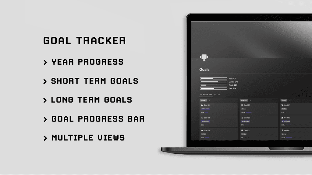 Digital Dashboard Notion Template