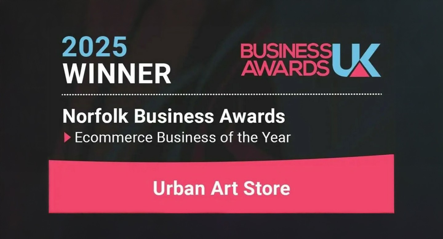 Urban Art Store wins eCommerce business of the year at Norfolk Business Awards