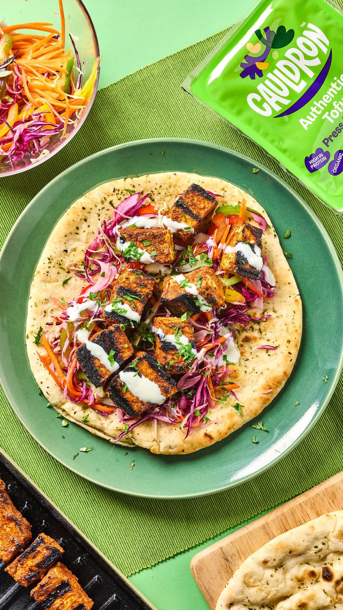 Pizzas on a table at Rudy's