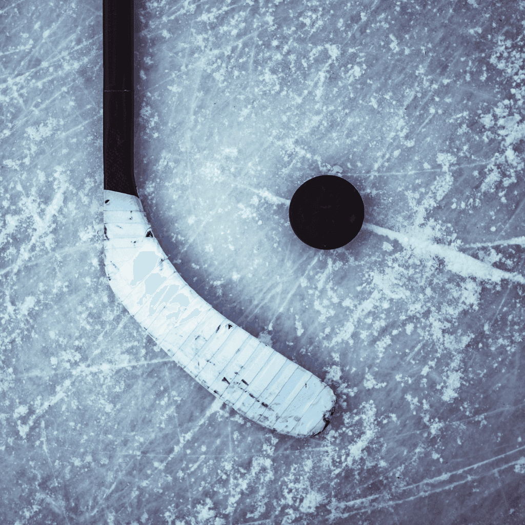 Athlete winning a race