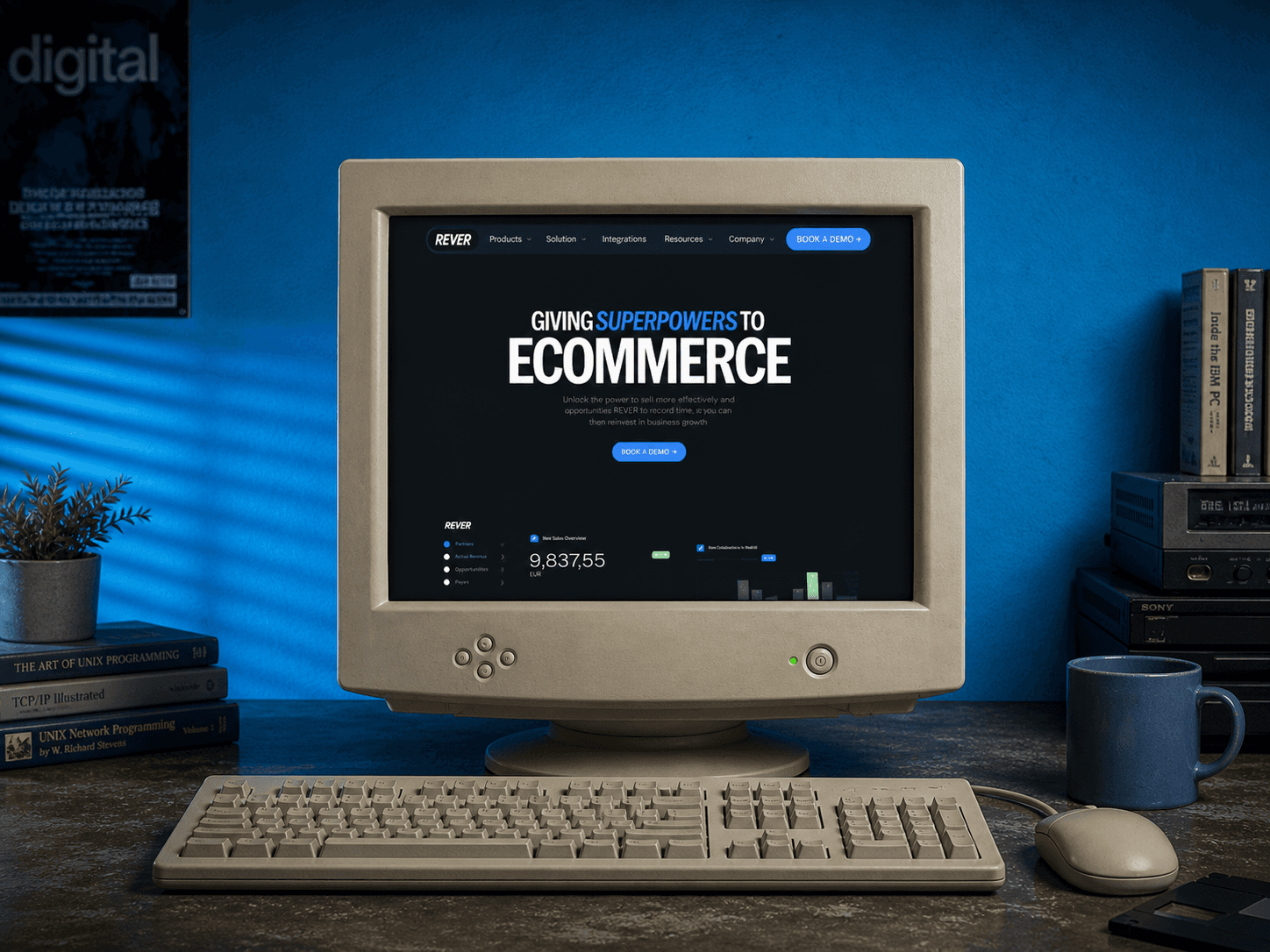 Rever Landing Page
