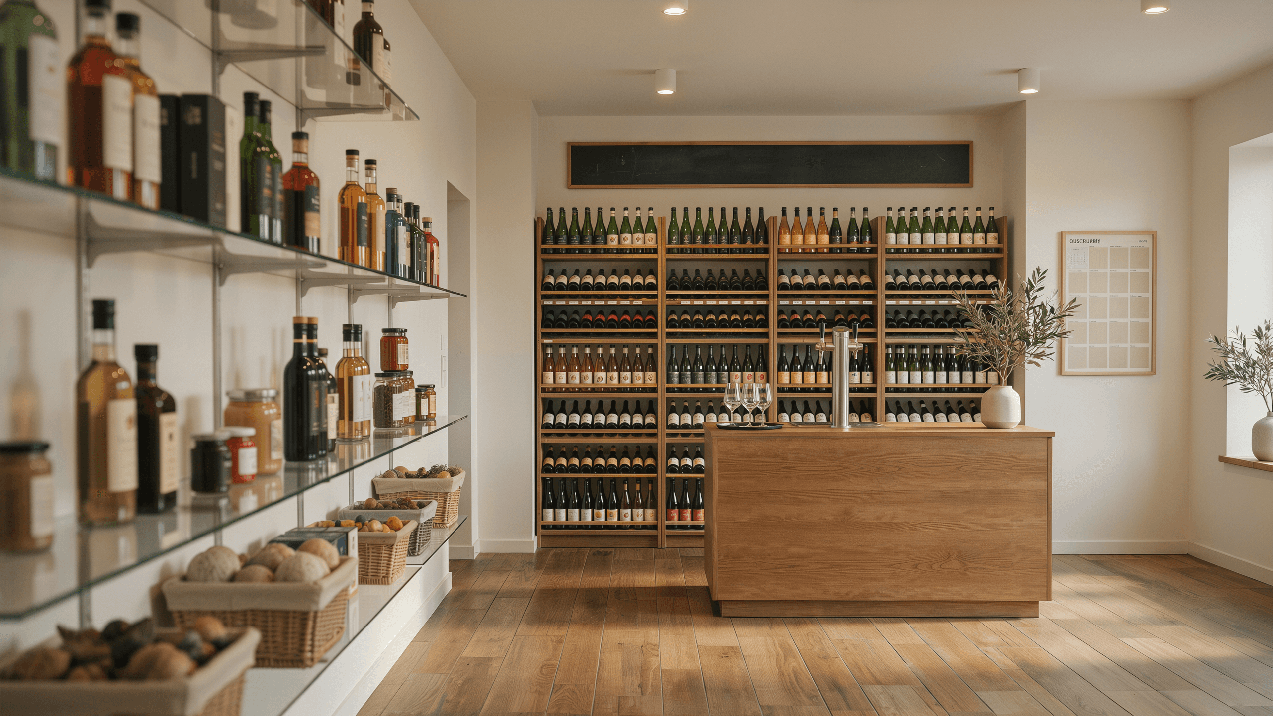 Weinhandel mit GH und schönem Laden zu verkaufen