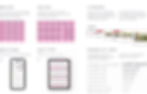 Various phone and tablet screens with content, likely a website design example.