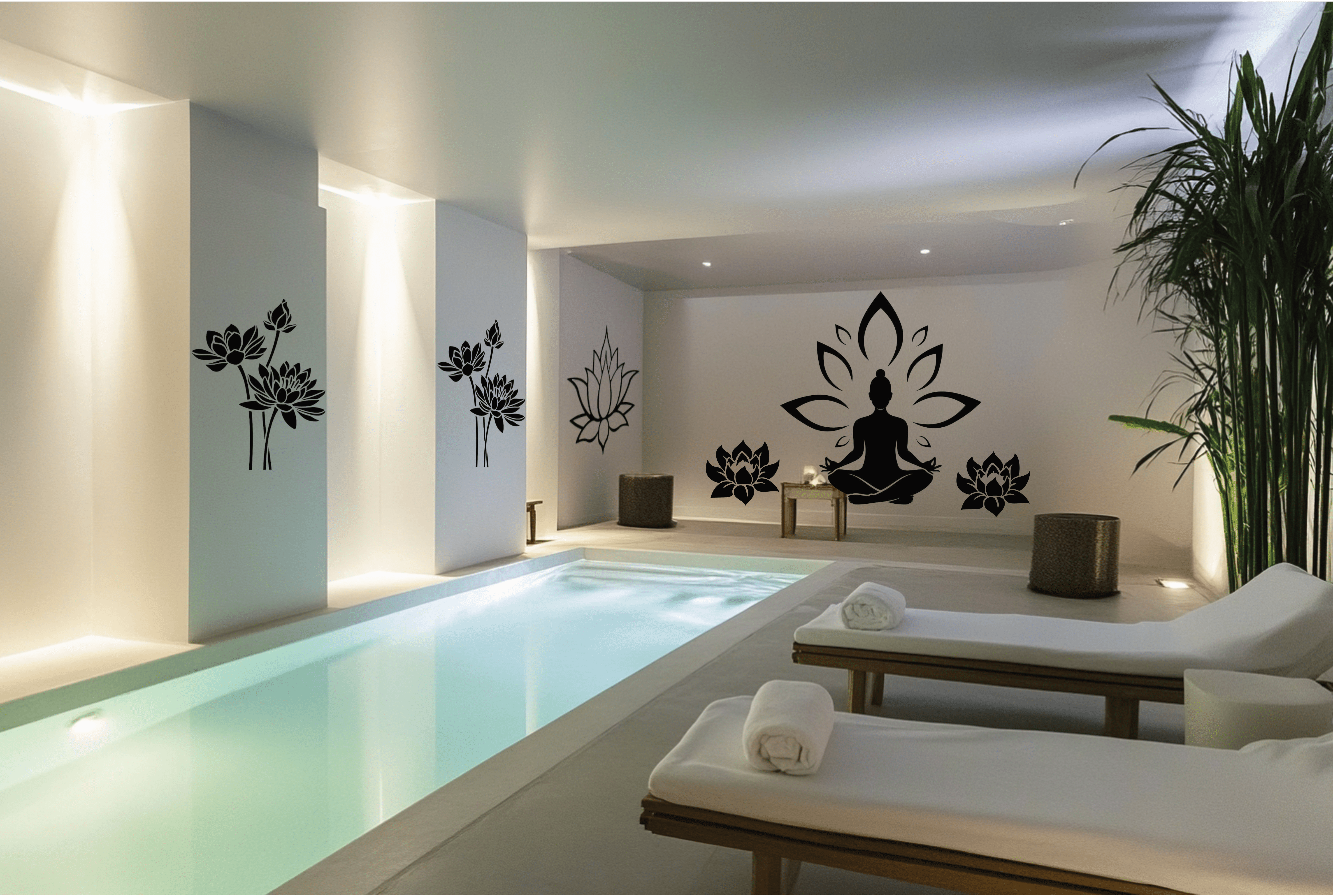 Single tree in a field with light rays.