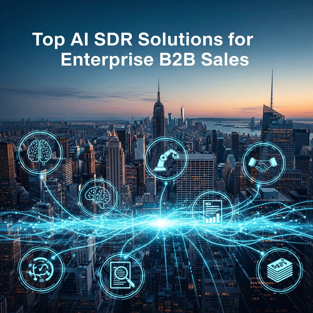 Top AI SDR Solutions for Entreprise B2B Sales