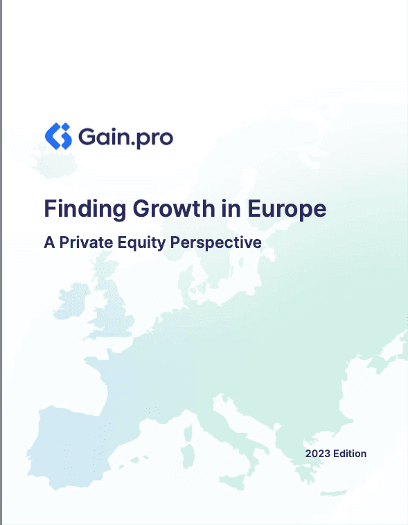 Front Page Finding Growth In Europe