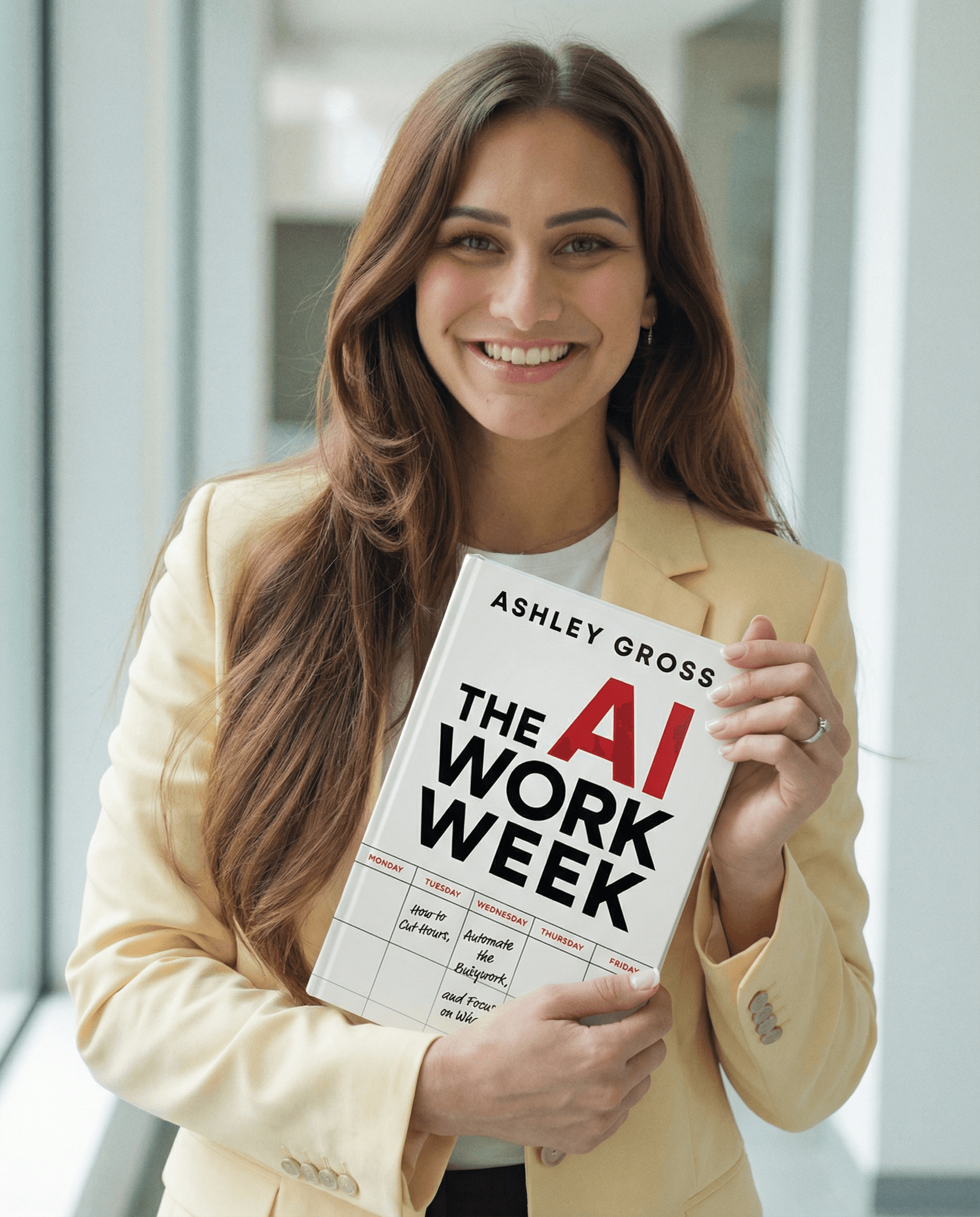 Woman Using Laptop (Background Removed)