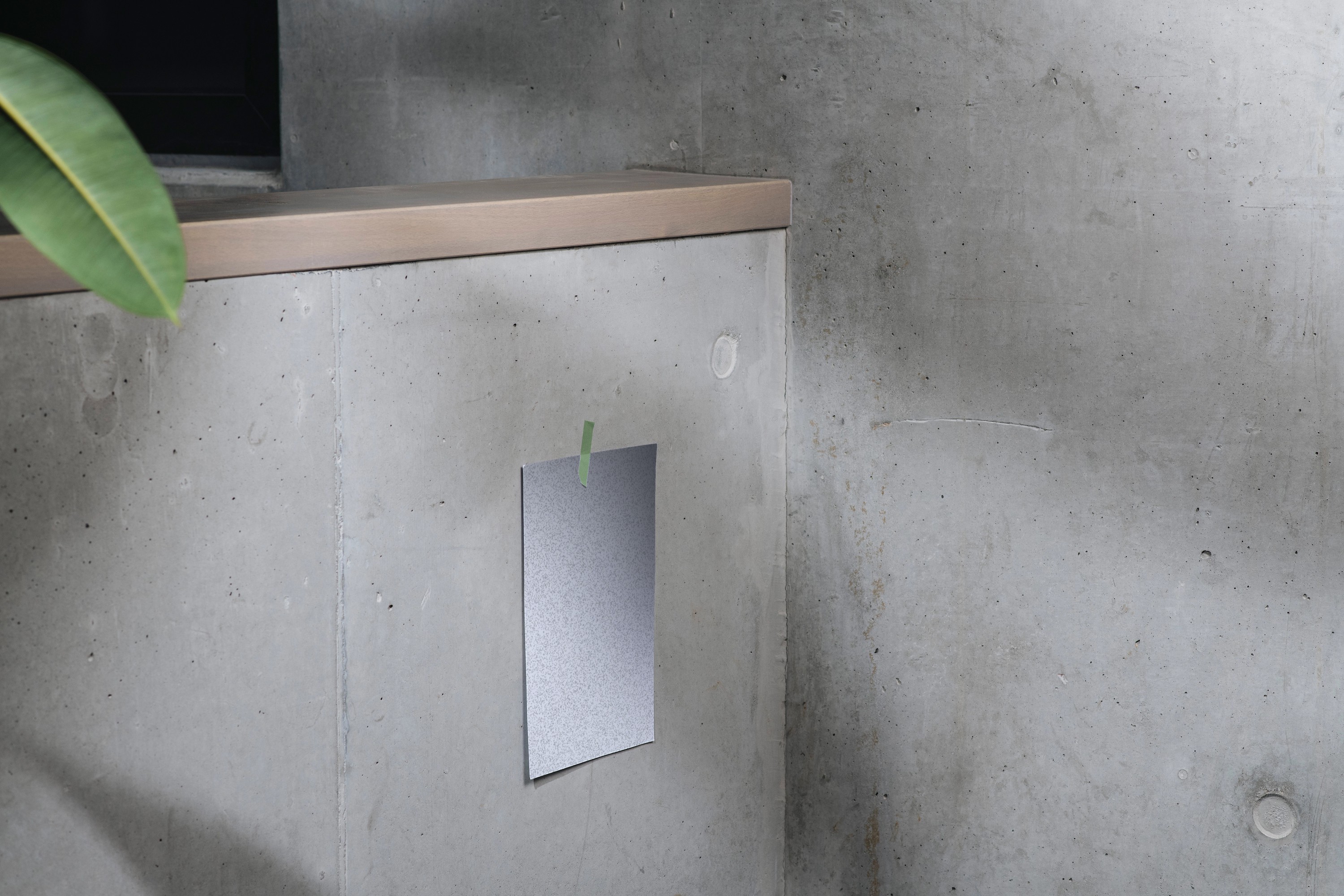 Fold wordmark and logo system on paper materials