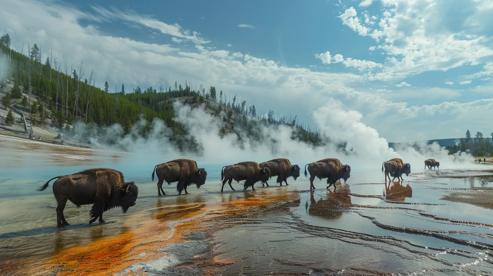 Midjourney US National Parks photo