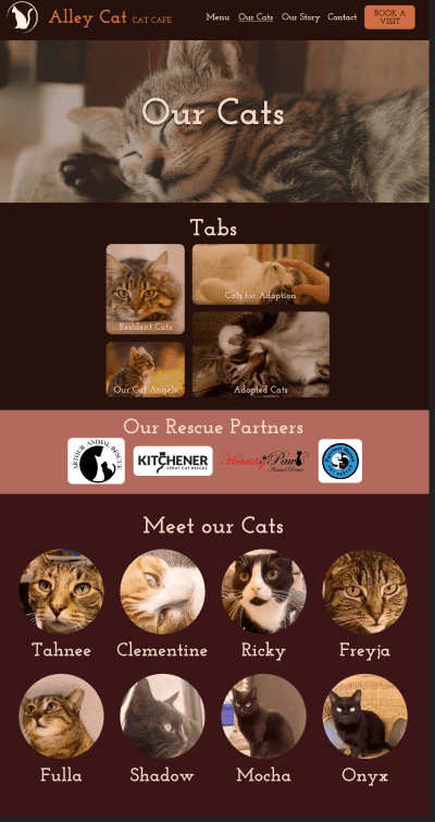 image of second mockup page