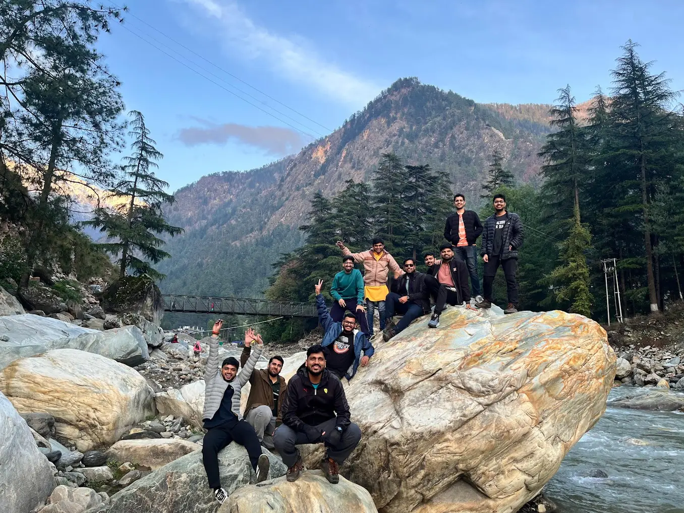 Cheerio team during annual retreat