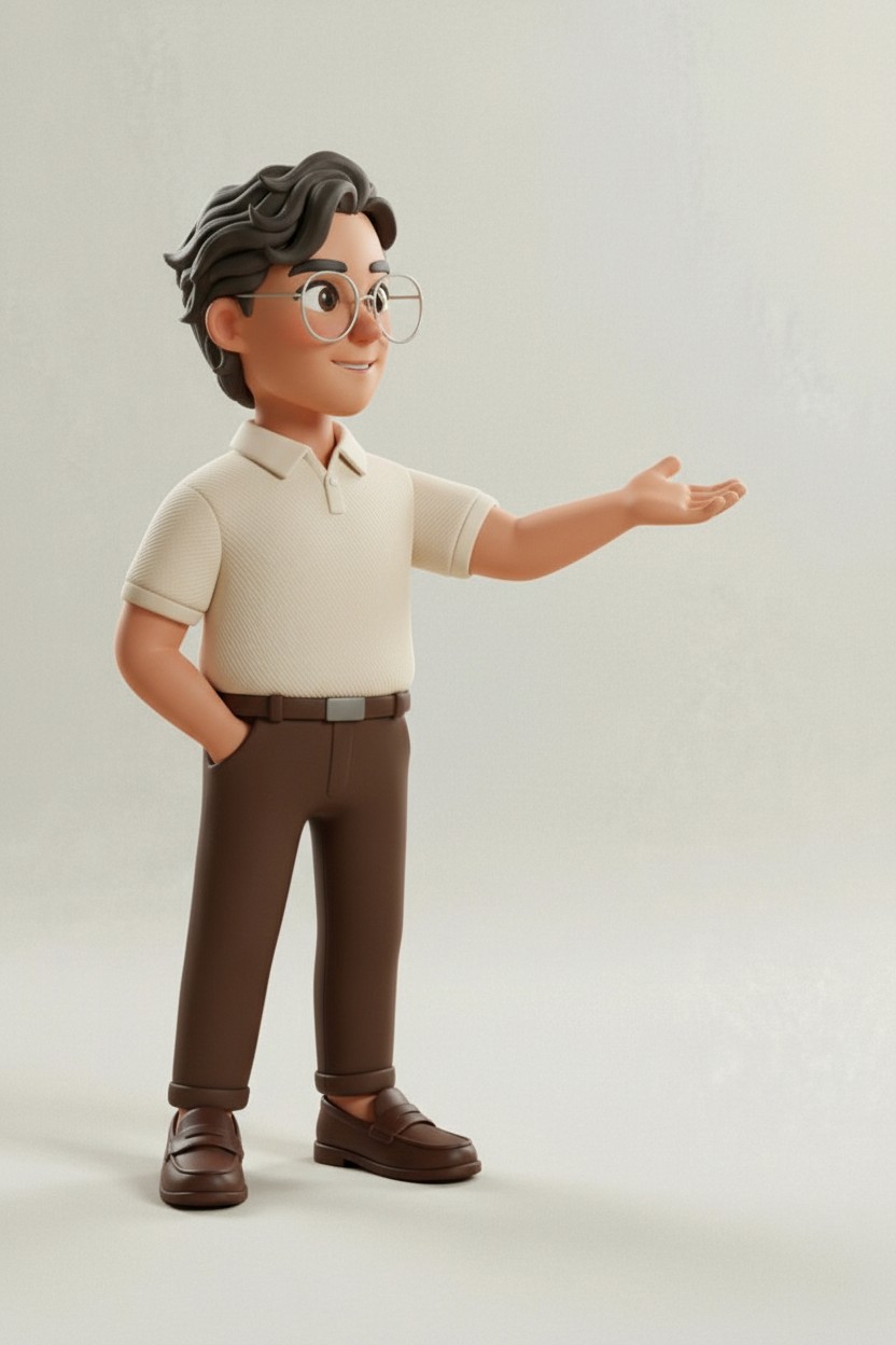 Portrait of portfolio creator