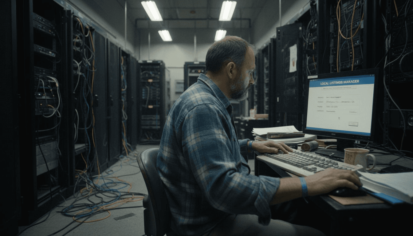 IT manager reviews AI business listings