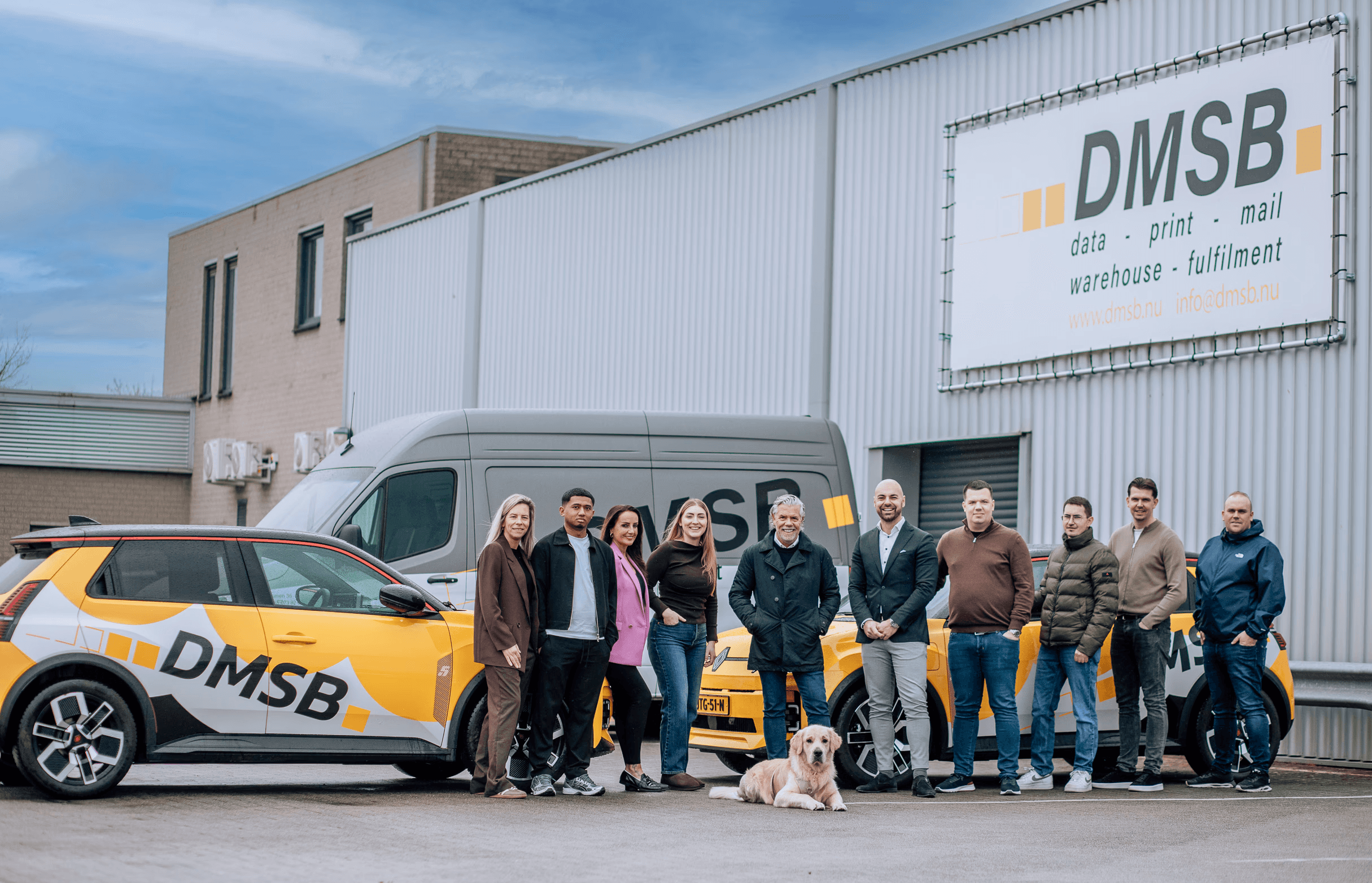 Sfeerfoto van DMSB locatie bij nacht