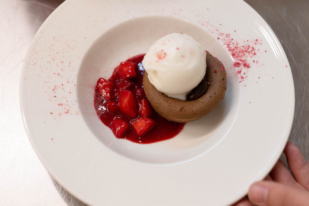 a glass of Vetz Spritz