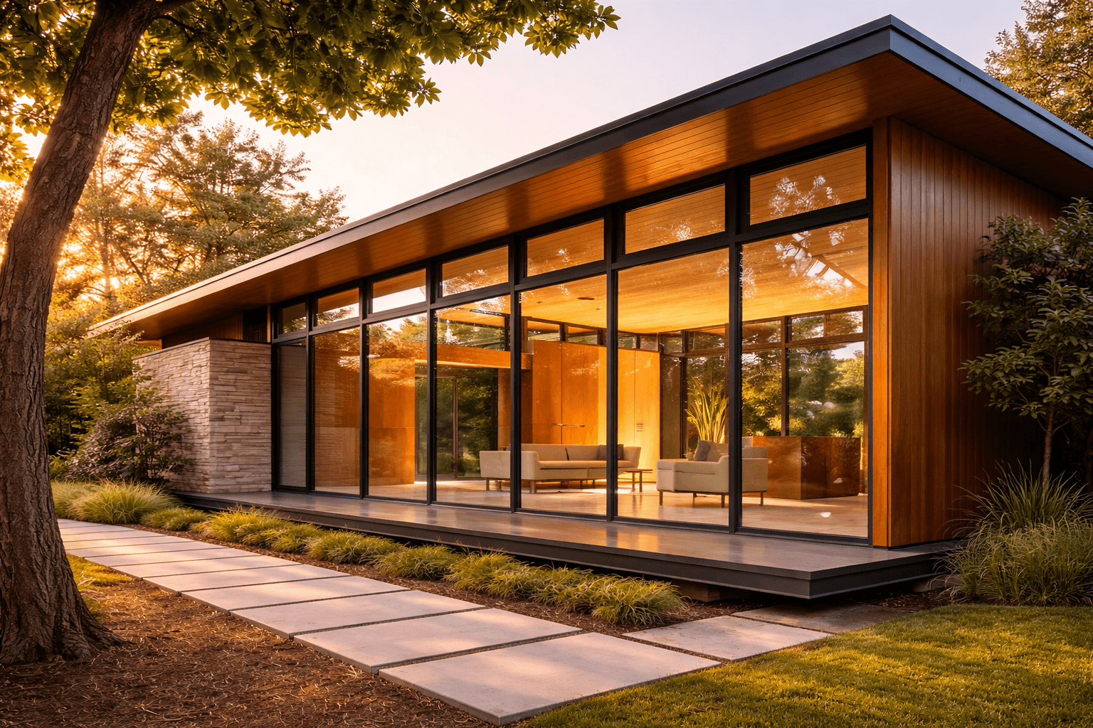 A rustic outdoor dining table set with wine glasses, cutlery, bread, and olives sits amidst lush vineyard rows, with a historic Tuscan villa in the background under a serene sky, capturing the essence of a picturesque Italian countryside landscape.