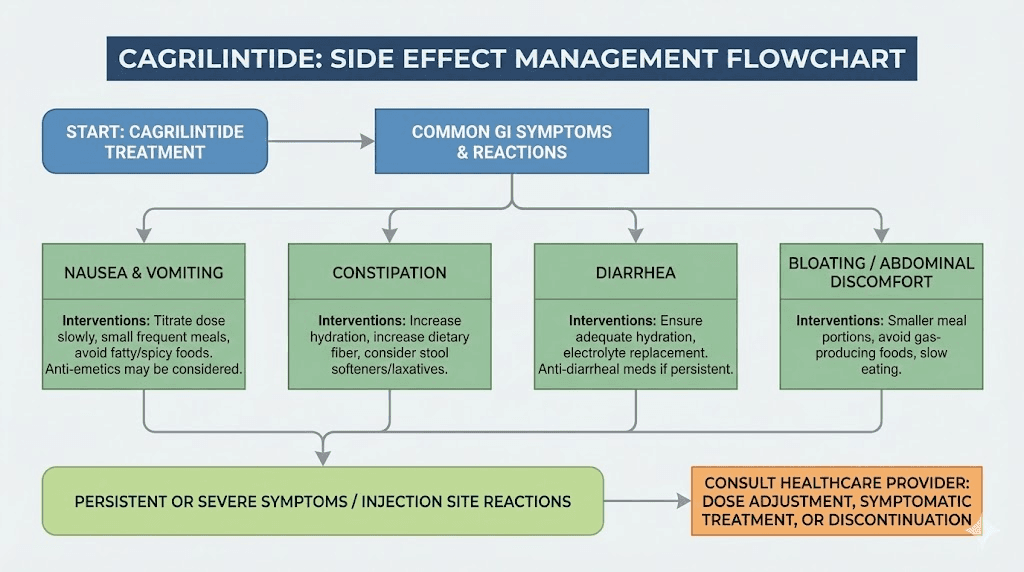 How to manage common cagrilintide side effects