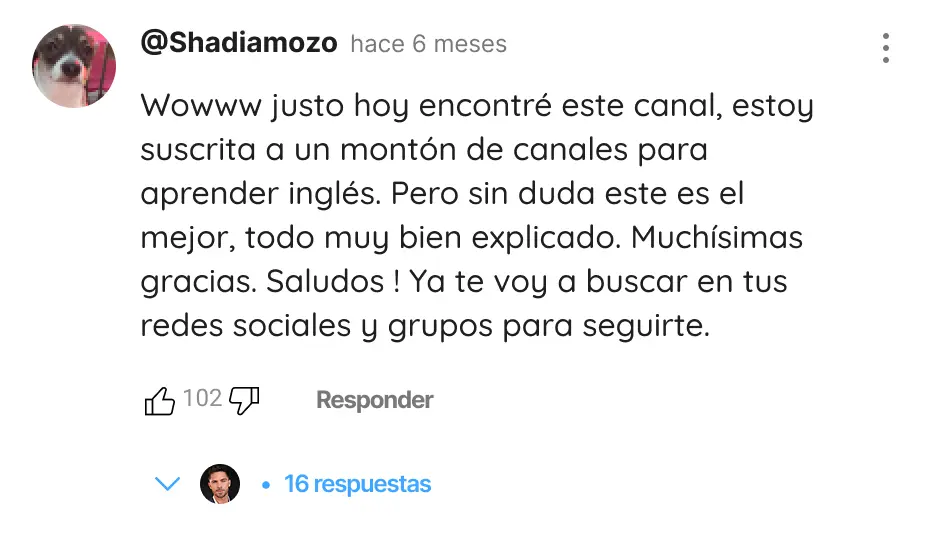 Testimonio de estudiante 4