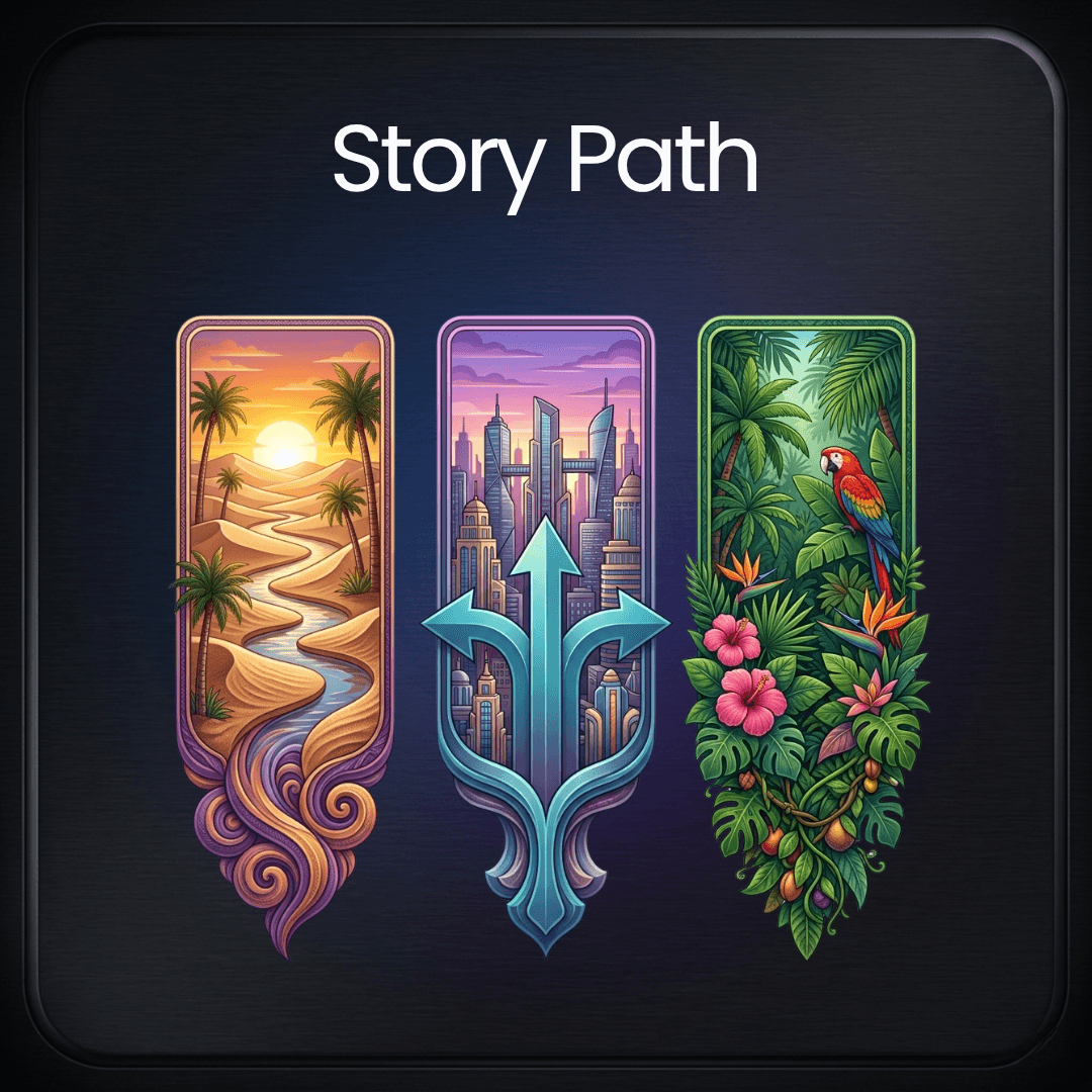 Nomad Digital - Products - Interactive / Gamified / Playable Ads - Story Path