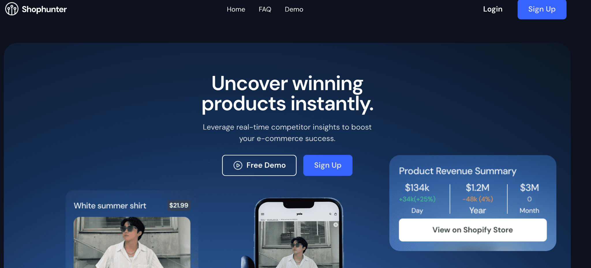 Shopify Sales Tracking Tool