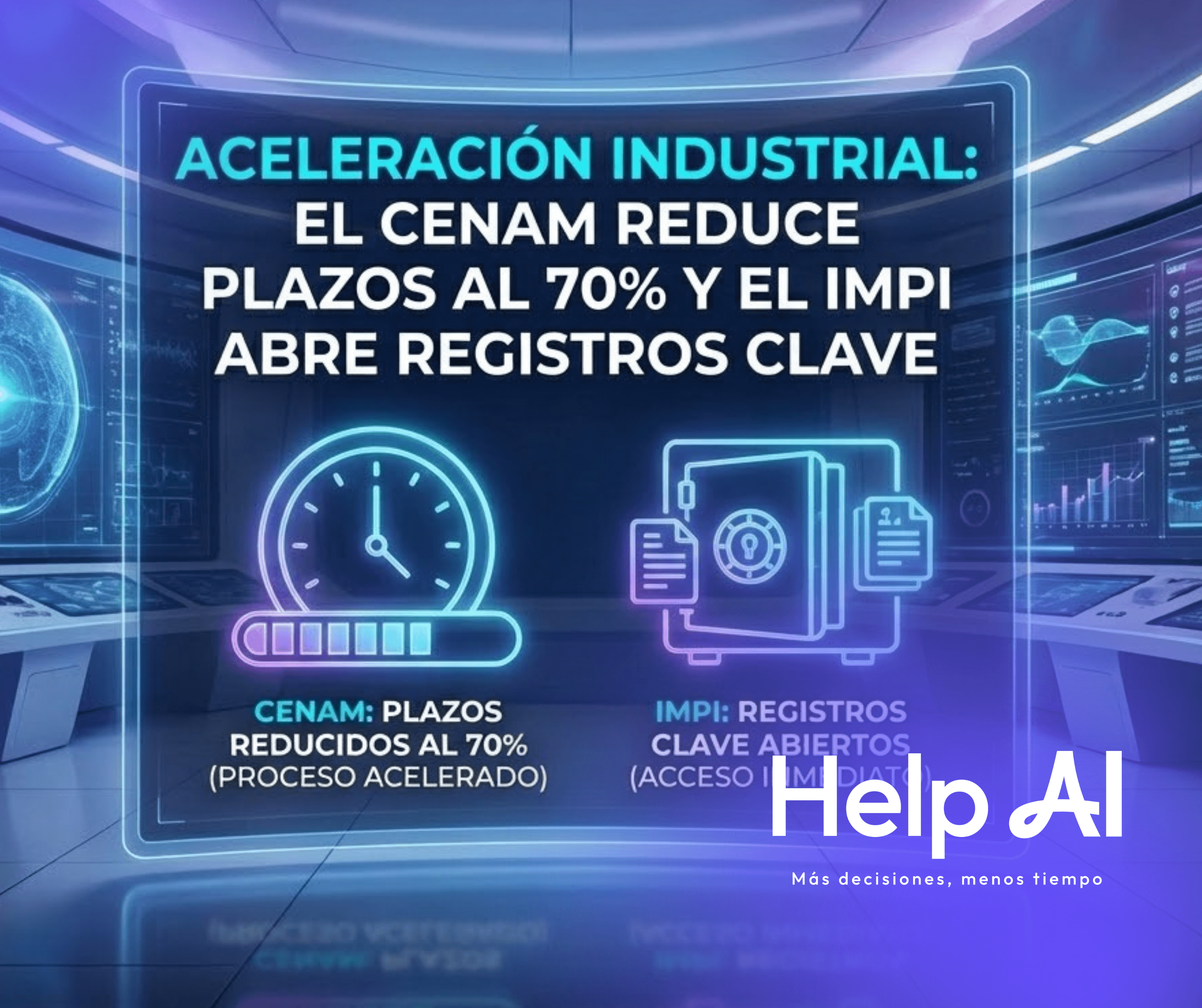 Aceleración CENAM registros IMPI