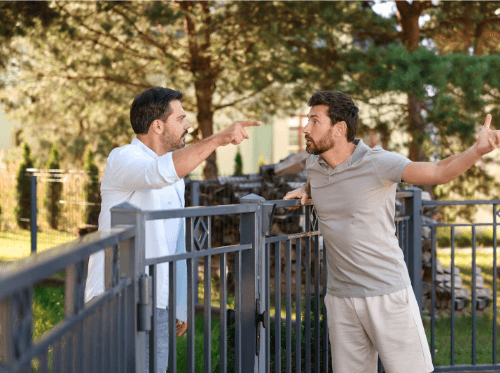 Employees unloading donations