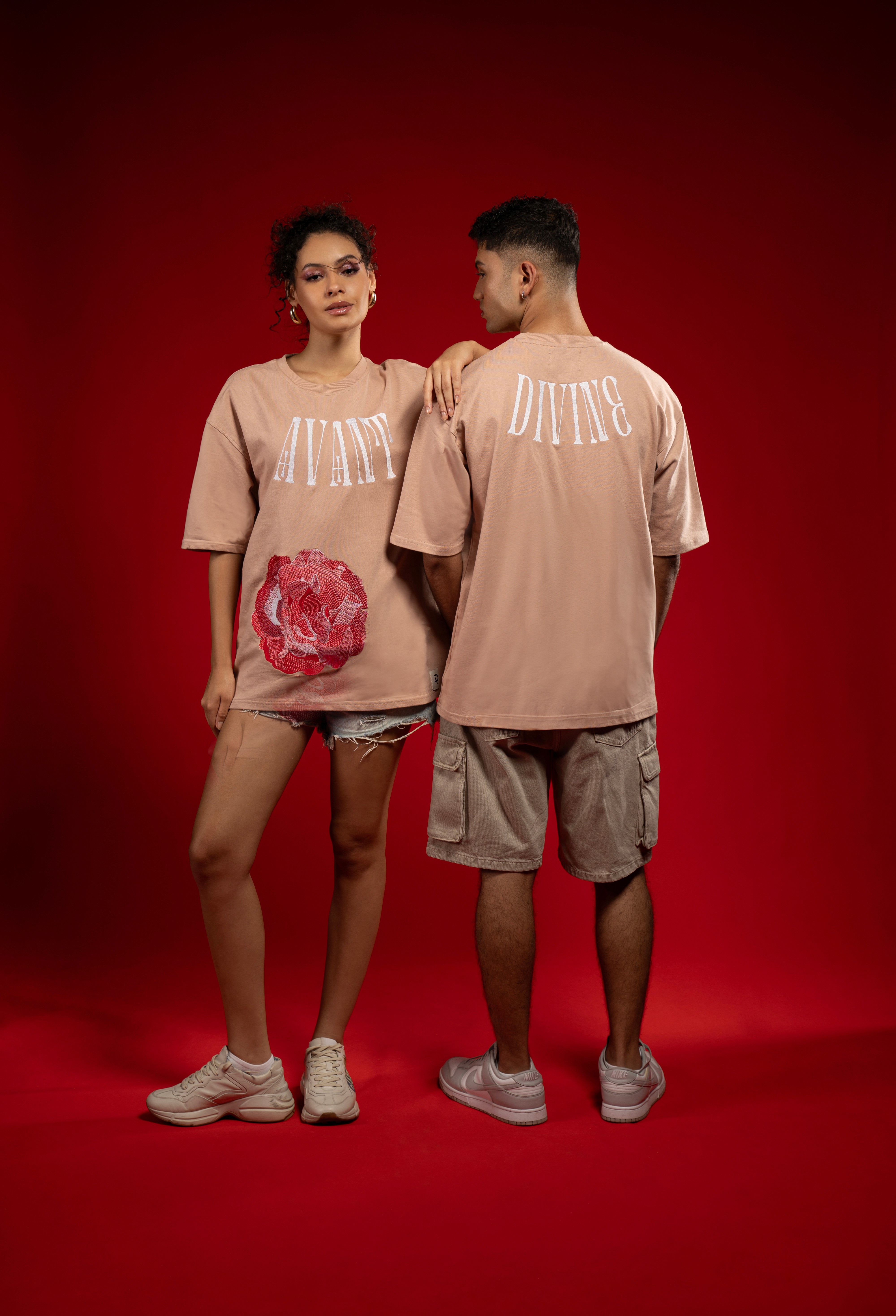 a black female model