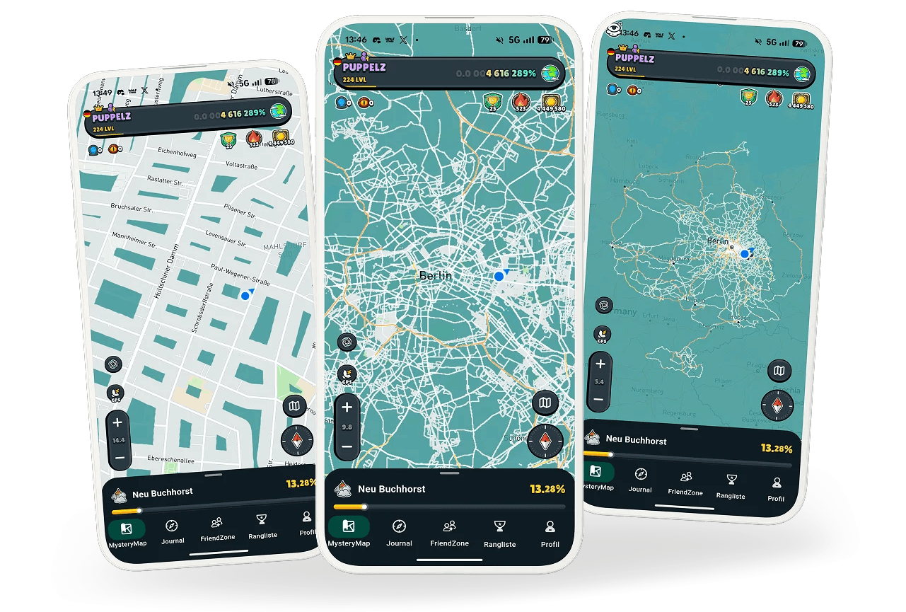MysteryHike App Progress
