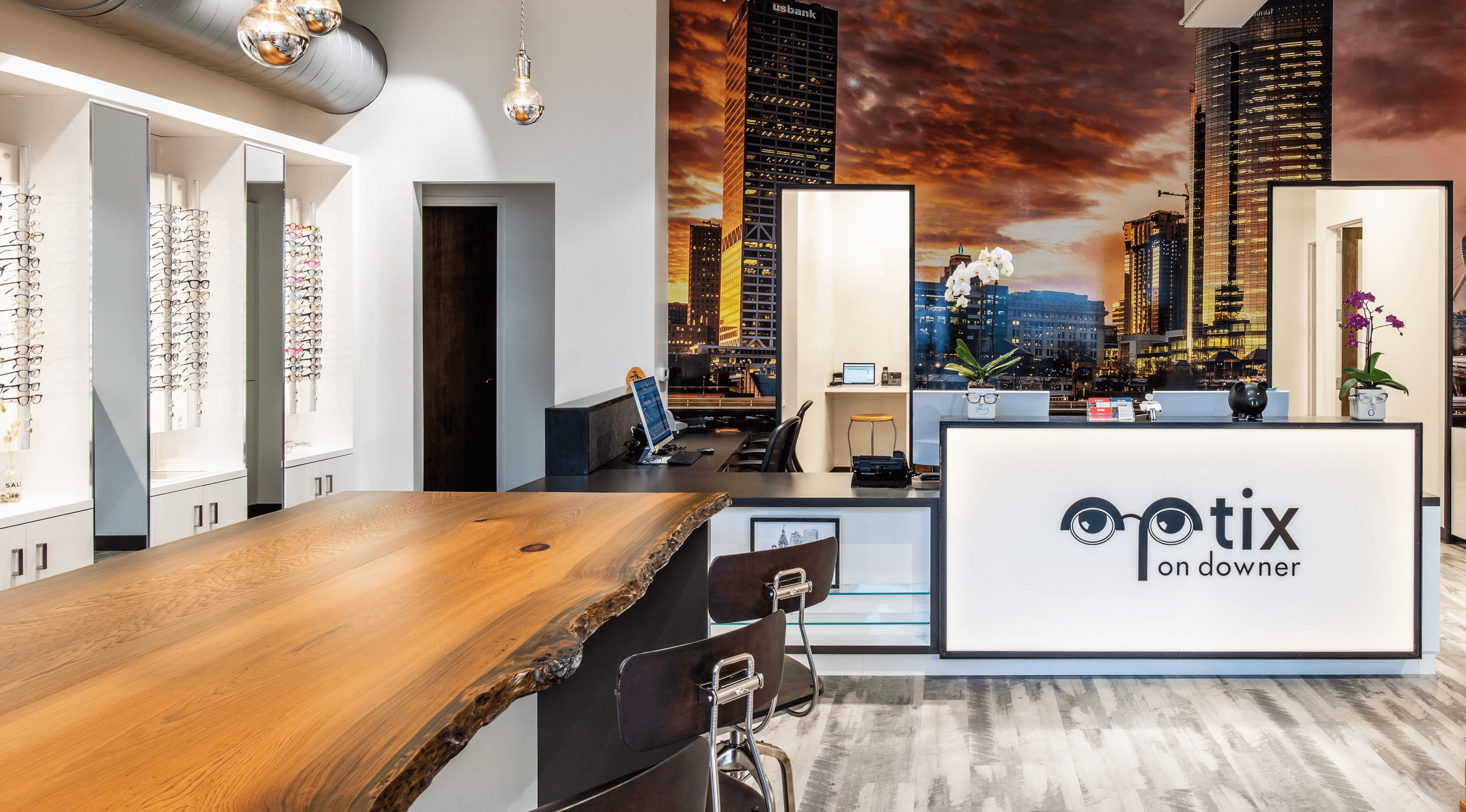 Interior image of Optix on Downer