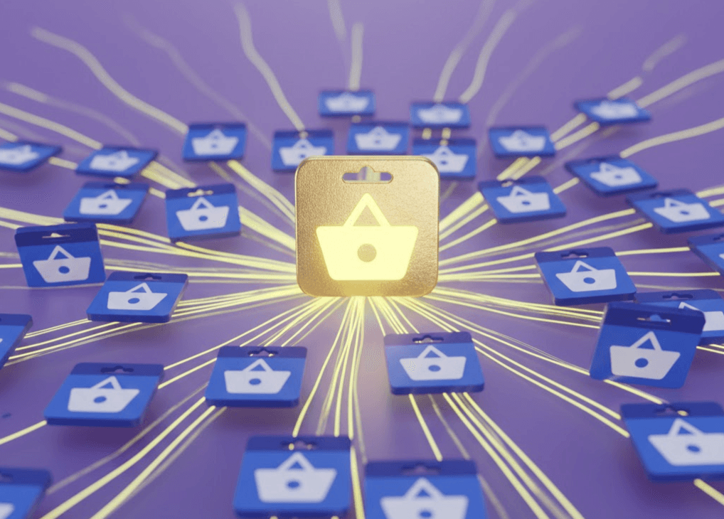 CSS Center Icons, in der Mitte ist ein goldenes, das strahlt